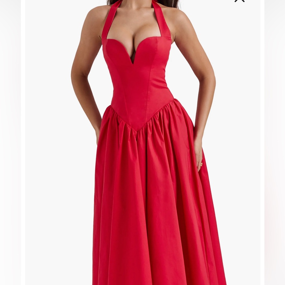 House of CB red dress